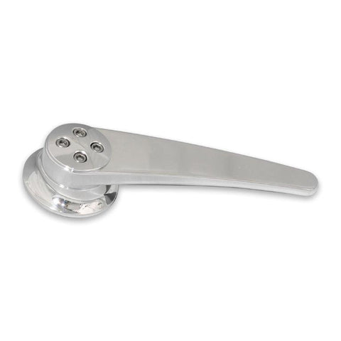 Door Handles,Interior,Billet Aluminum,GM/Ford 1949 and up,1/2" round spline,Smooth,Bright Polished,Pair