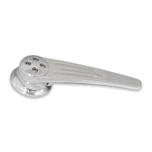 Door Handles,Interior,Billet Aluminum,GM/Ford 1949 and up,1/2" round spline,Ballmill,Chrome,Pair