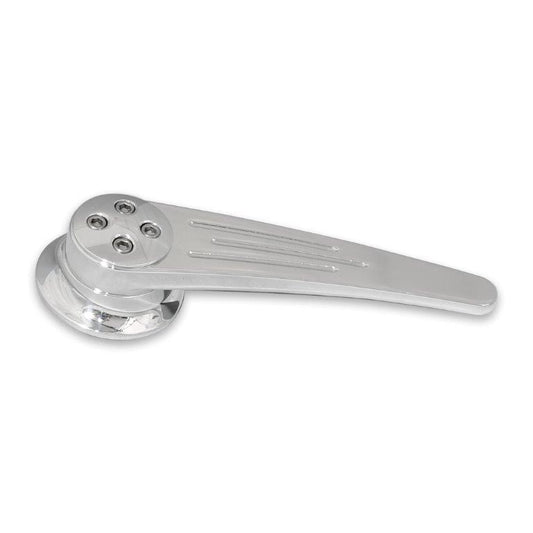 Door Handles,Interior,Billet Aluminum,GM/Ford 1949 and up,1/2" round spline,Ballmill,Polished,Pair