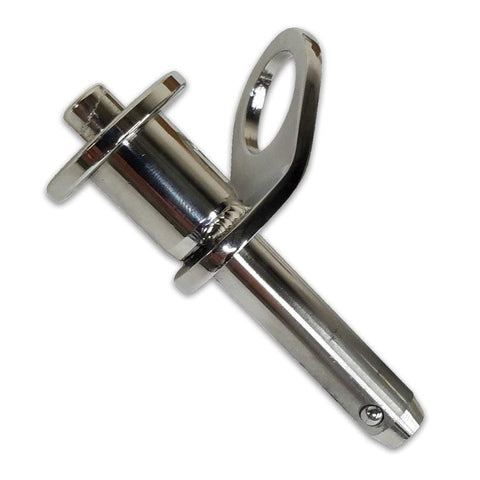 Quick Release Pin Assembly Only,For Eddie Motorsports MS280-30 single loop cleats,Polished finish