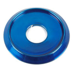 Tie-Down Cleat Dress-up bezel,Aluminum,Fits Eddie Motorsports MS280-30 & 32 tie downs,Bright Blue finish