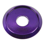 Tie-Down Cleat Dress-up bezel,Aluminum,Fits Eddie Motorsports MS280-30 & 32 tie downs,Bright Purple finish