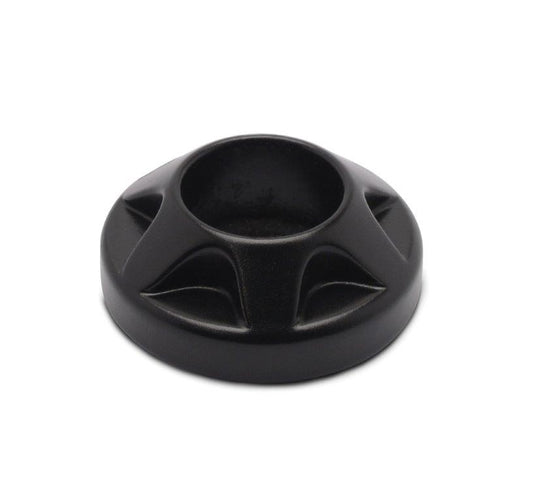 Lightning washer,Billet aluminum,#10 Hole,5/8" Outside diameter,For socket cap allen head fastener,Matte black Fusioncoa