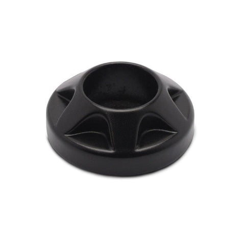 Lightning washer,Billet aluminum,3/8" Hole,1-1/8" Outside diameter,For socket cap allen head fastener,Matte black Fusion