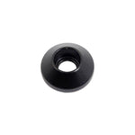 Socket cap washer,Billet aluminum,#10 Hole,5/8" Outside diameter,For socket cap allen head fastener,Matte black Fusionco