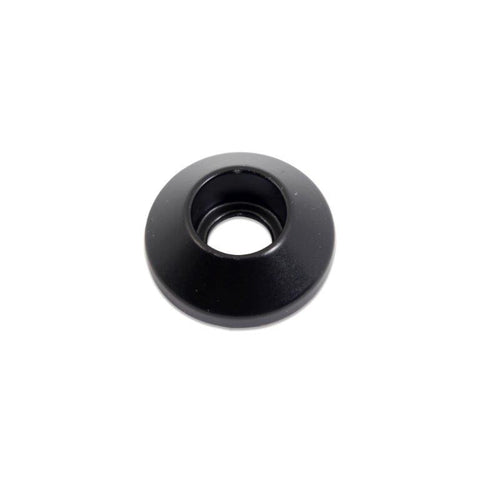 Socket cap washer,Billet aluminum,5/16" Hole,1" Outside diameter,For socket cap allen head fastener,Matte black Fusionco