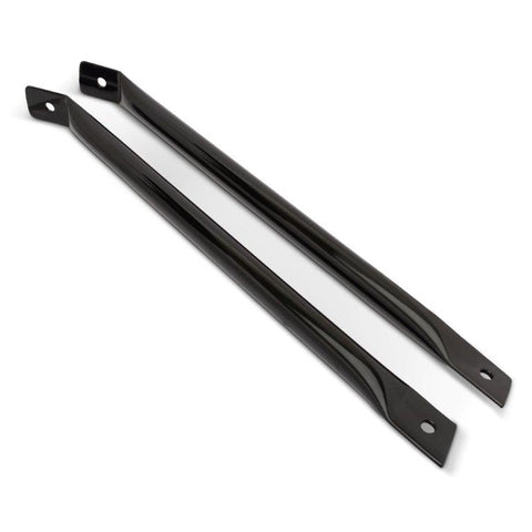Fender Braces,Stainless Steel,67-69 Camaro,OEM Style,Direct Replacement,Pair,Gloss black Fusioncoat finish"