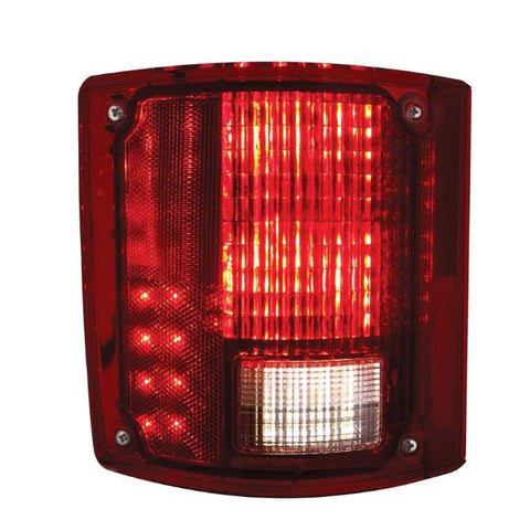 Sequential LED Taillight Assembly,1973-1987 Chevy Truck,GMC Truck,Driver Side (LH),Direct Replacement,Sold Individually"
