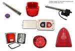 Actuator Kit 18" W/ Dress-up Sleeve - Bright Red Fusioncoat Finish"