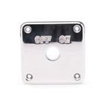 Panel mount only for battery disconnect switch,Billet aluminum,4"x4" with 3/4" hole,Clear protective coat