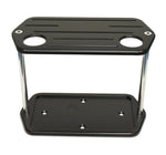 Battery Box,Billet Aluminum,Universal,Ball Milled Full Top,For Optima D51 Battery,Gloss black anodized finish"