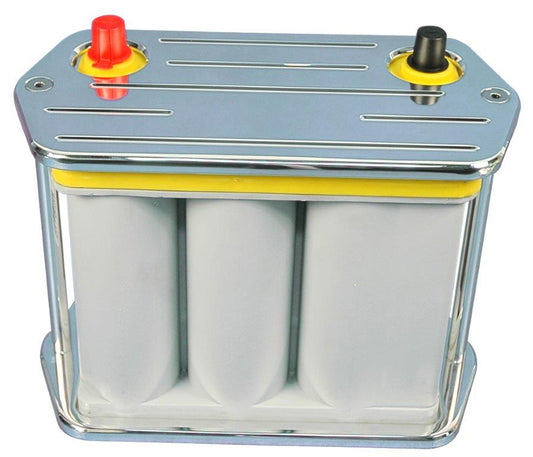 Battery Box,Billet Aluminum,Universal,Ball Milled Full Top,For Optima D51 Battery,Bright protective clear coat finish"