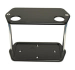 Battery Box,Billet Aluminum,Universal,Smooth Full Top,For Optima D51 Battery,Gloss black anodized finish."