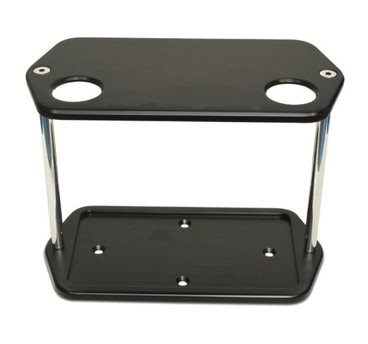 Battery Box,Billet Aluminum,Universal,Smooth Full Top,For Optima D51 Battery,Matte black Fusioncoat finish."