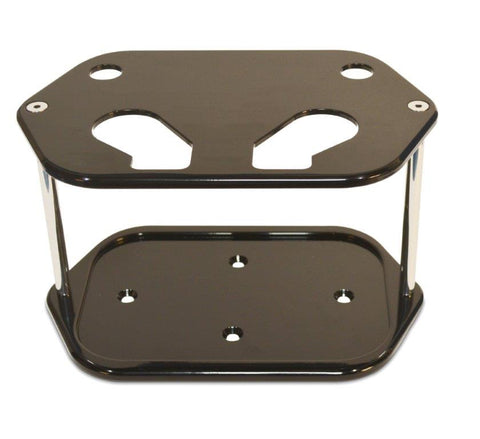 Battery Box,Billet Aluminum,Universal,Smooth Top,For Optima D34 Battery,Gloss black anodized finish"