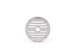 Speaker Grill 6-1/2" Classic Style - Clear Anodize Finish"