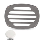 Speaker Grill 6 X 9 Classic Style - Gloss White Fusioncoat Finish