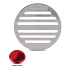 Subwoofer Grill 8" Classic Style - Bright Red Fusioncoat Finish"