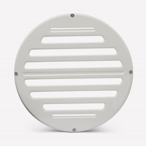 Subwoofer Grill 10" Classic Style - Gloss White Fusioncoat Finish"