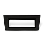 Radio Dress-up Bezel,Billet aluminum,62-65 Nova,Matte black Fusioncoat finish