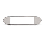 Radio Dress-up Bezel,Billet aluminum,62-65 Nova,Bright polished finish