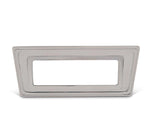 Radio Dress-up Bezel,Billet aluminum,66-67 Nova,Bright protective clear coat finish