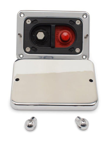 Battery Jumper Box,Billet Aluminum,Mount remotely for easy access jumping or charging,Bright polished finish"