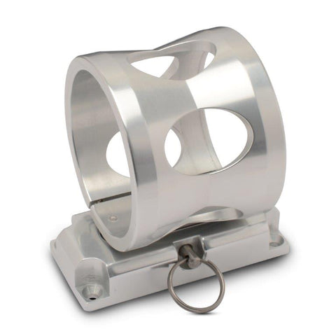 Extinguisher Bracket,Billet Aluminum,Use with 2-3/4" Diameter 1LB Extinguishers,Clear anodized finish"