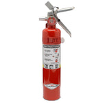 Fire Extinguisher,Red,2.5Lb,Dry agent,3" Diameter,Fits Eddie Motorsports Large Extinguisher Brackets