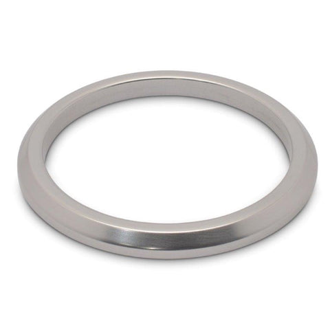 Gauge Dress-up Bezel,Aluminum,Flat,Fits guages that install into a 2 5/8" hole,Clear Anodize(matte silver)"