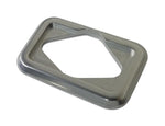 Dress-Up Bezel, Billet Aluminum, Fits Eddie Motorsports 12V Recepticle,Clear anodized finish"