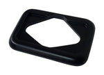 Dress-Up Bezel, Billet Aluminum, Fits Eddie Motorsports 12V Recepticle,Matte black Fusioncoat finish"