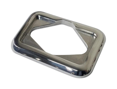 Dress-Up Bezel, Billet Aluminum, Fits Eddie Motorsports 12V Recepticle,Bright polished finish"