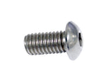 Button Head Socket Cap Screw,Stainless Steel,For Eddie Motorports accent Washers,10-32 X 1"