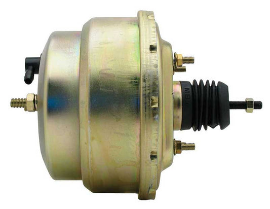 Universal 8" Dual Diaphragm Power Brake Booster - Zinc