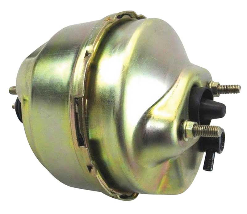 8" Power Brake Booster; Dual Diaphragm; Universal; Bendix Style; Zinc