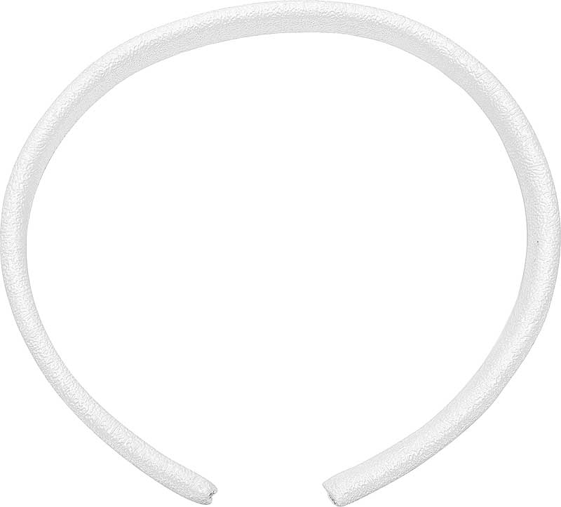 Universal Bright White Snap On Double Lip Style Windlace (Sold By The Foot)