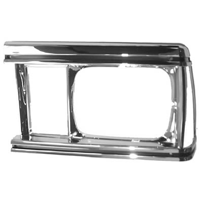 HEADLAMP BEZEL; LH; 81 MALIBU; EL CAMINO; CABALLERO ***NEW TOOLING!!***