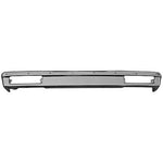 BUMPER; REAR; CHROME; WITHOUT IMPACT STRIP HOLES; 78-83 MALIBU WAGON ONLY; 78-87 EL CAMINO; CABALLERO; THIS IS NOT A SMOOTHIE, THERE ARE MOUNTING HOLES TO MOUNT THE BUMPER REINFORCEMENT BAR BUT THERE ARE NO ADDITIONAL HOLES FOR THE IMPACT STRIP