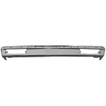 BUMPER; REAR; CHROME; WITH IMPACT STRIP HOLES; 78-83 MALIBU WAGON ONLY; 78-87 EL CAMINO; CABALLERO; THIS BUMPER WILL HAVE BOTH THE MOUNTING HOLES AS WELL AS THE IMPACT STRIP MOUNTING HOLES