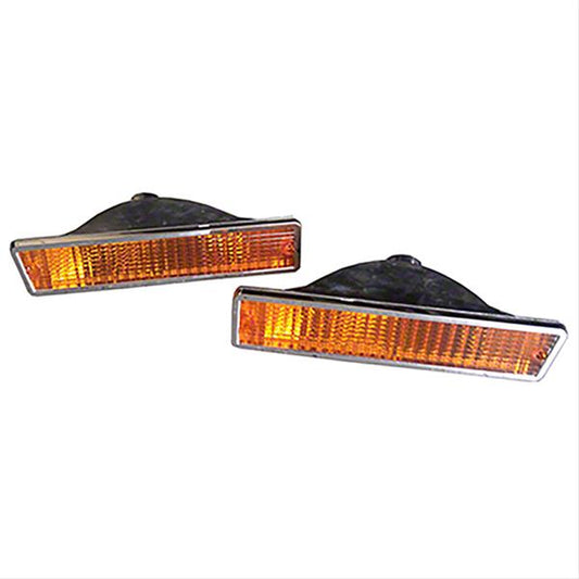 PARK; SIGNAL LAMP ASSEMBLY; AMBER; FRONT; LH; WO; LAMP MONITORS; 87-88 CUTLASS