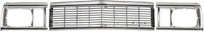 Grille/Headlamp Bezel Kit, 1981 El Camino/Malibu