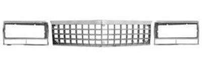 Grille/Headlamp Bezel Kit, 1982-87 El Camino/1982-83 Malibu