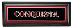 Nameplate, Dash, 1981-85 "Conquista"