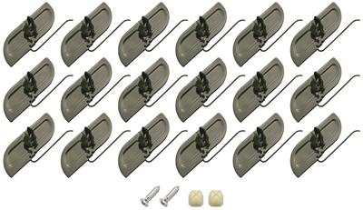 Clip Kit, Rocker Molding, 1970-77 Monte Carlo, 1978-79 El Camino