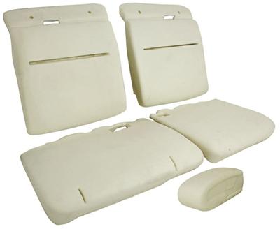 Seat Foam, 1978-88 El Camino/Monte Carlo/1978-83 Malibu, 55/45 Bench, 5pc.