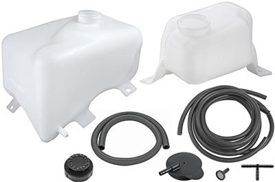 Tank Set, Coolant & Washer Fluid, 1978-88 El Camino/Monte/Malibu, w/Caps & Hose