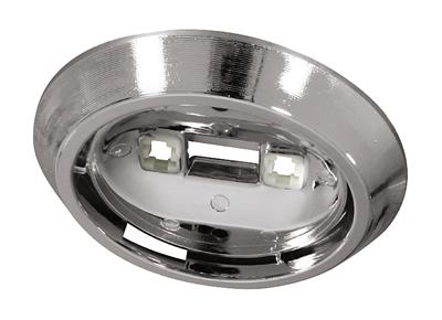 Base, Dome Light, 1971-77 Chevelle/1969-77 BOP/1978-88 Malibu/Monte Carlo, Chrom